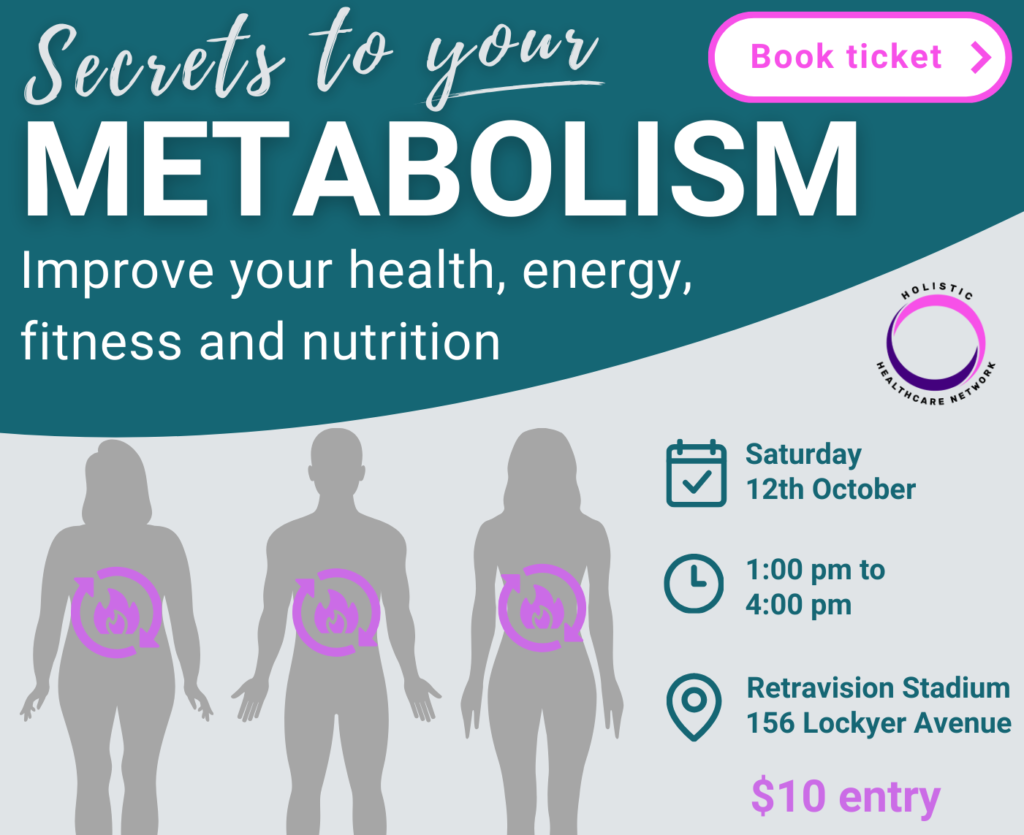 Secrets to your metabolism event, Albany